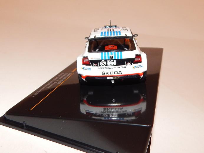 Škoda Fabia R5, No.31 1:43 IXO - BEZ TAŽNÉHO OKA
