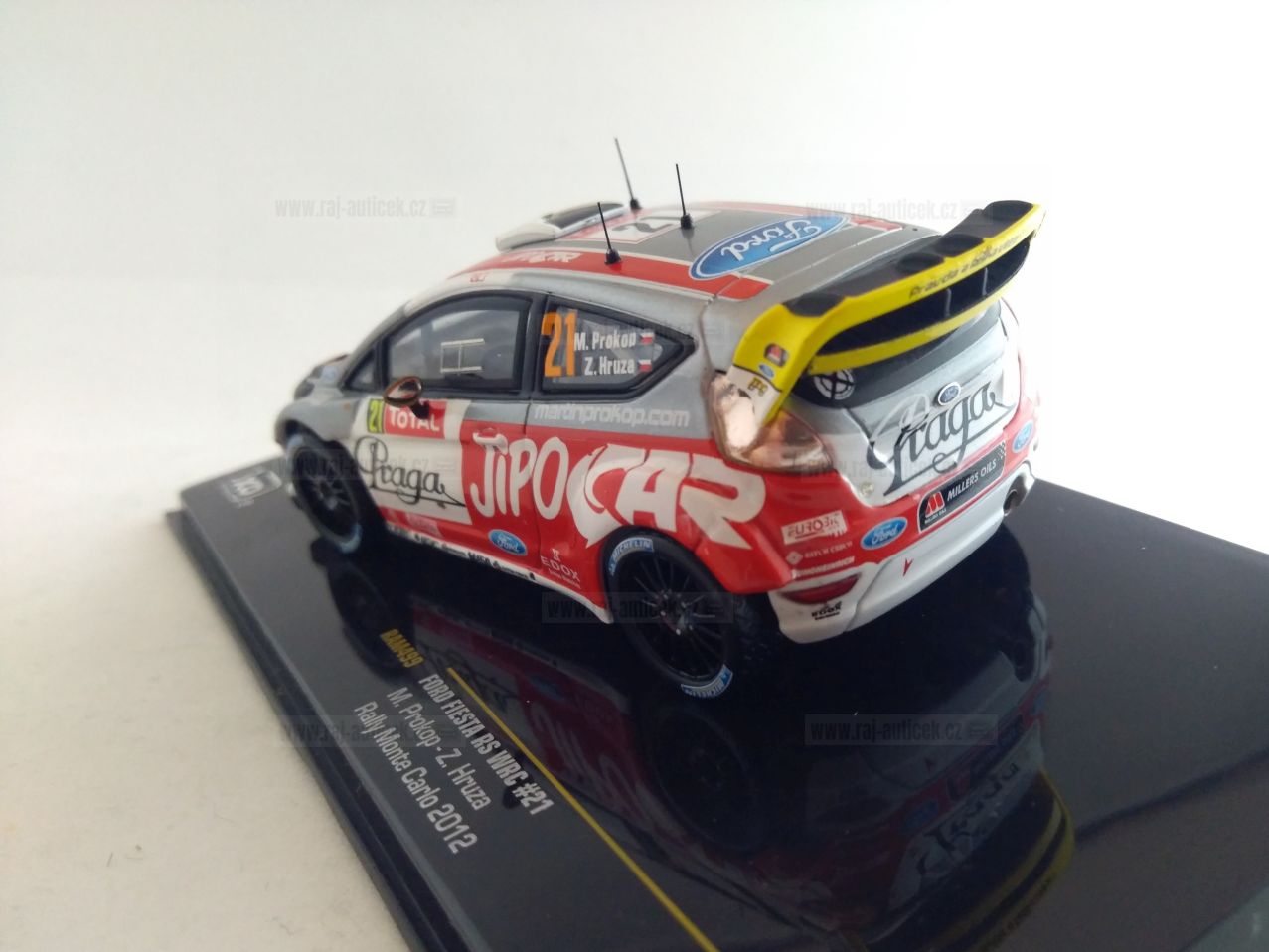 Ford Fiesta RS WRC, No.21, Prokop rallye Monte Carlo 2012 1:43 IXO
