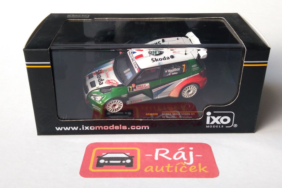 Škoda Fabia S2000, No.7 1:43 IXO