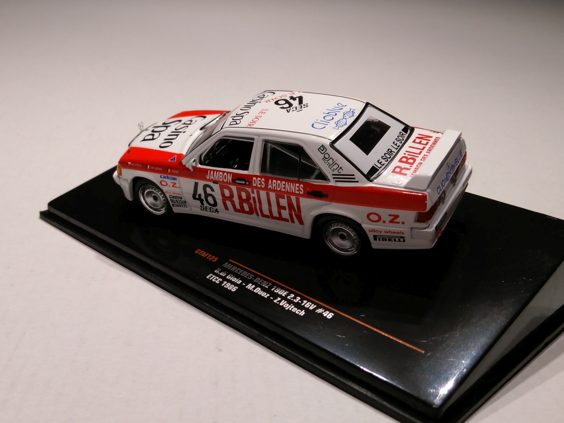 Mercedes 190E 2.3-16V Zdeněk Vojtěch No.46 1:43 IXO