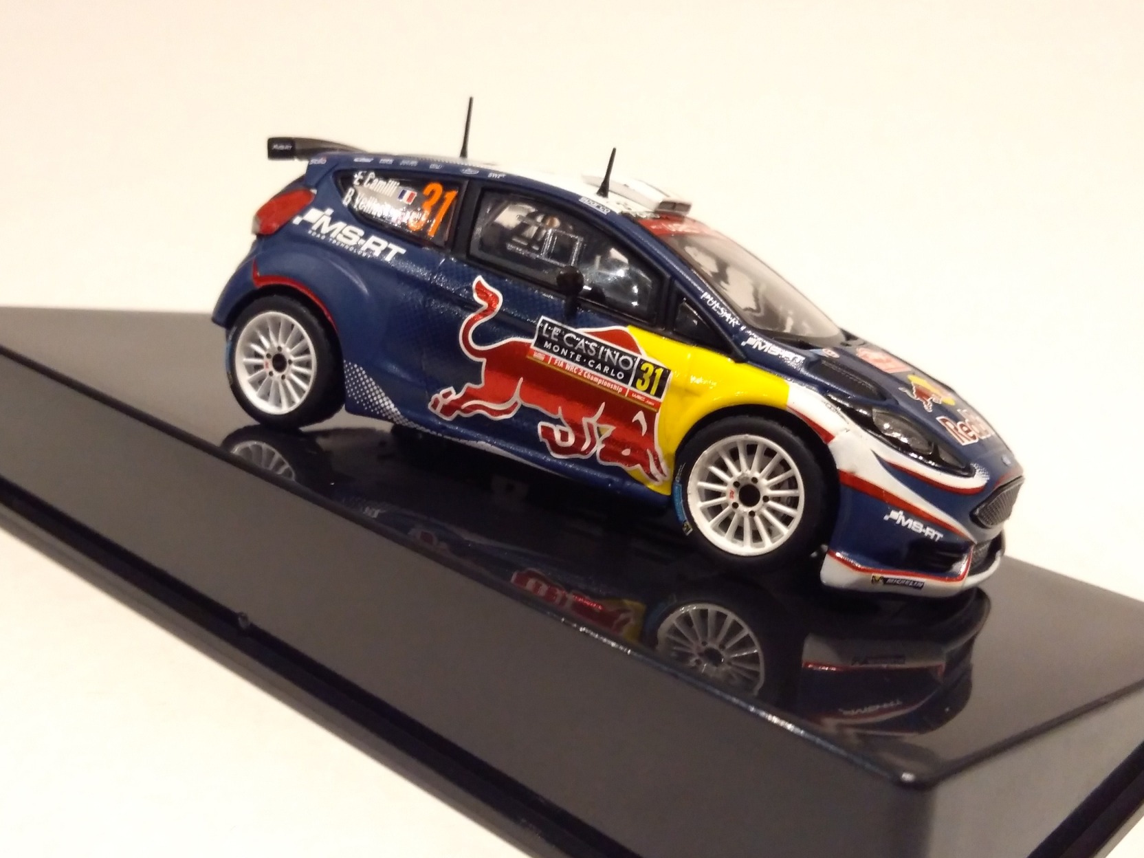 Ford Fiesta R5, No.31 Camilli, rallye Monte Carlo 2018 1:43 IXO