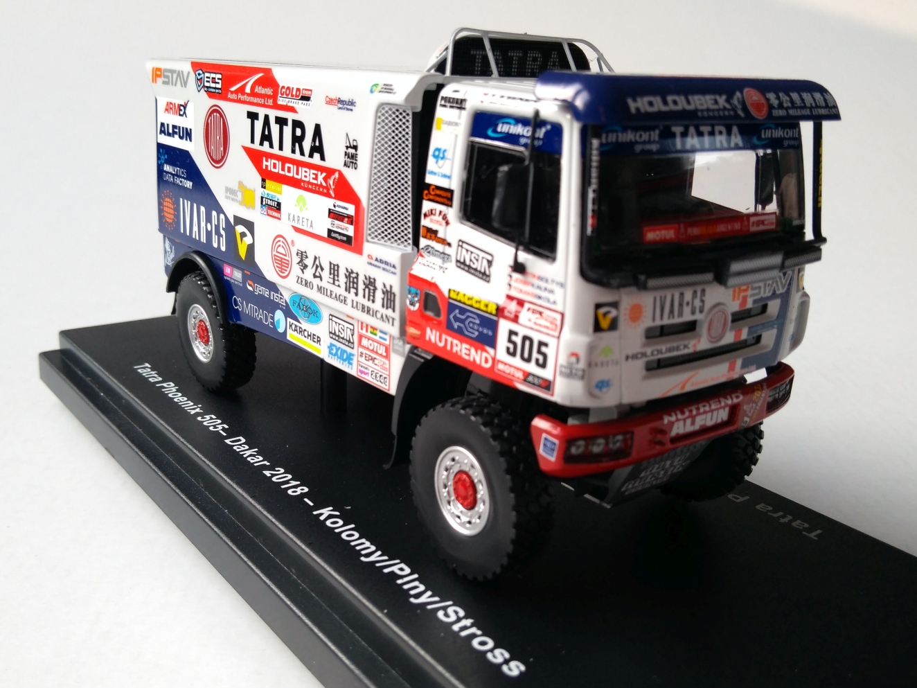 Tatra Phoenix 505 Kolomý Buggyra Team Dakar 2018 1:43 Scale Masters