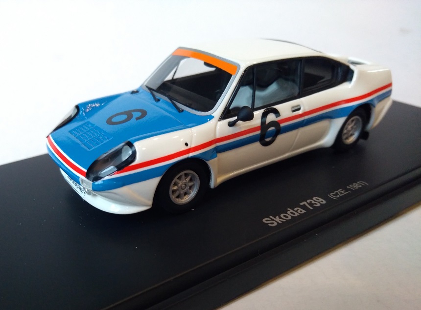 Škoda 739 motorsport 1:43 Avenue 43 (Autocult)