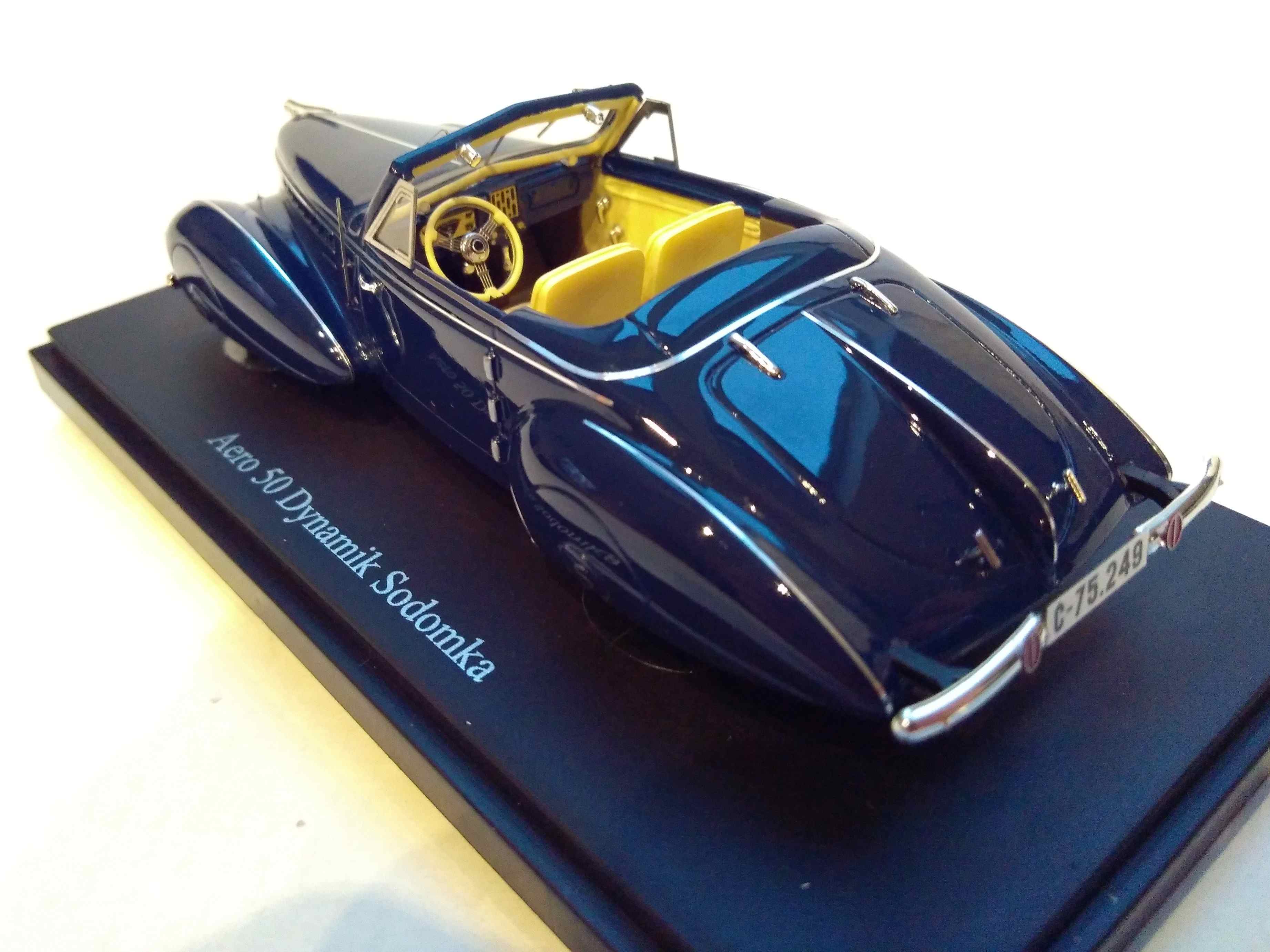 Aero 50 Cabriolet Sodomka 1939 - black 1:43 - Thomas Langejürgen