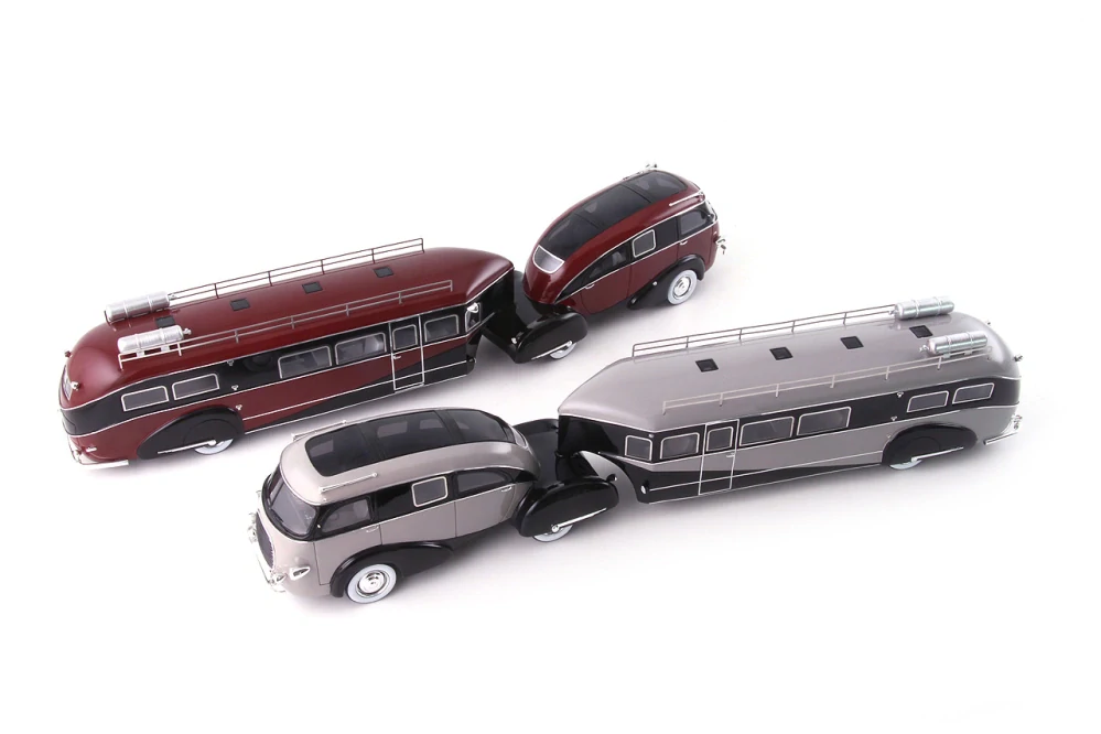 Zephir Land Yacht 1936 red / black 1:43 Autocult