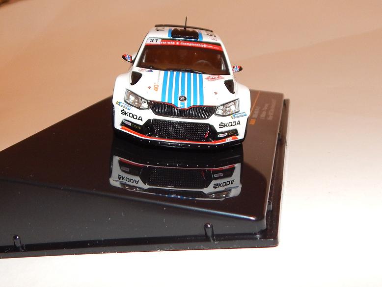 Škoda Fabia R5, No.31 1:43 IXO - BEZ TAŽNÉHO OKA