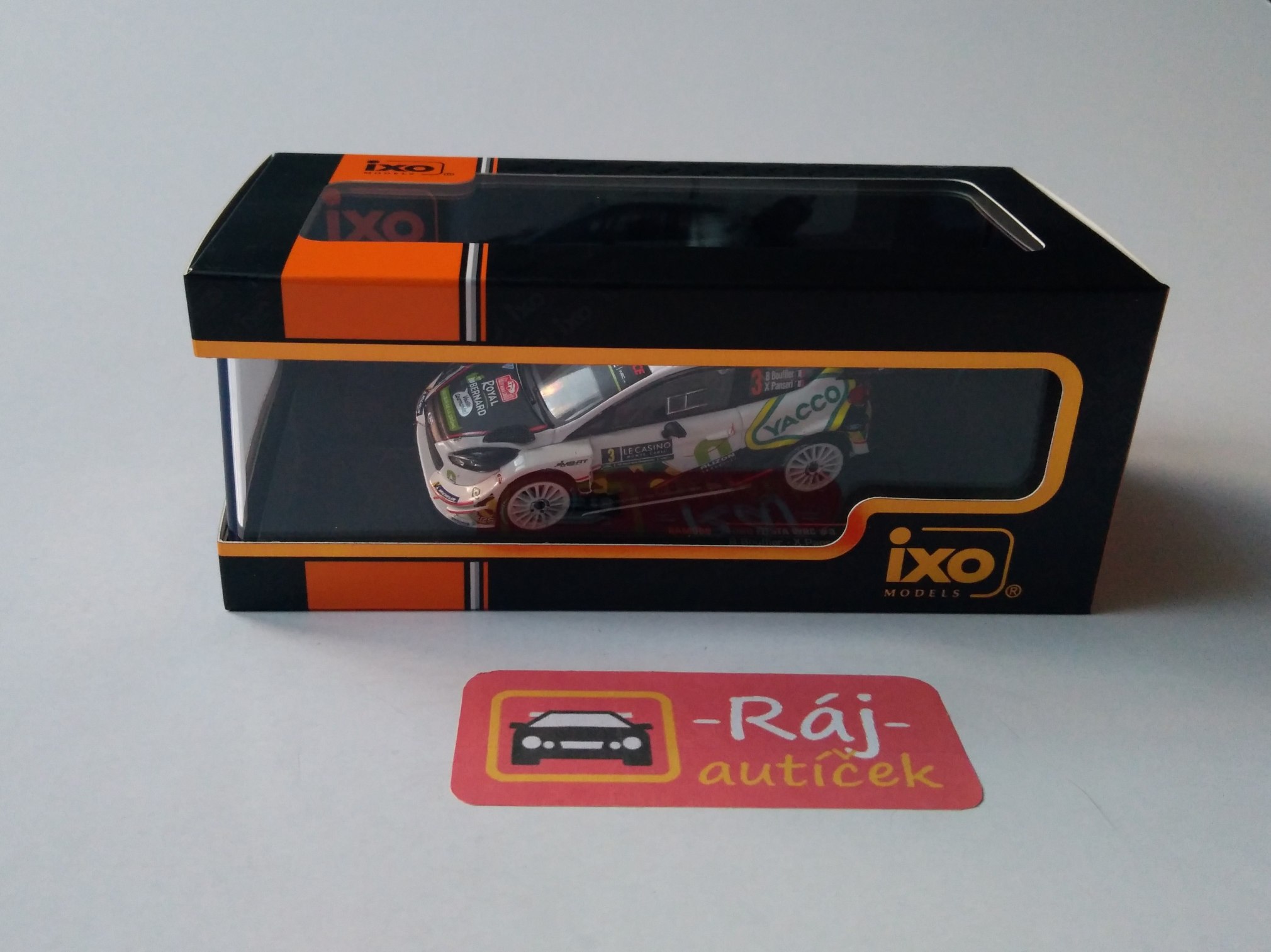 Ford Fiesta WRC, No.3 WRC 2018 1:43 IXO