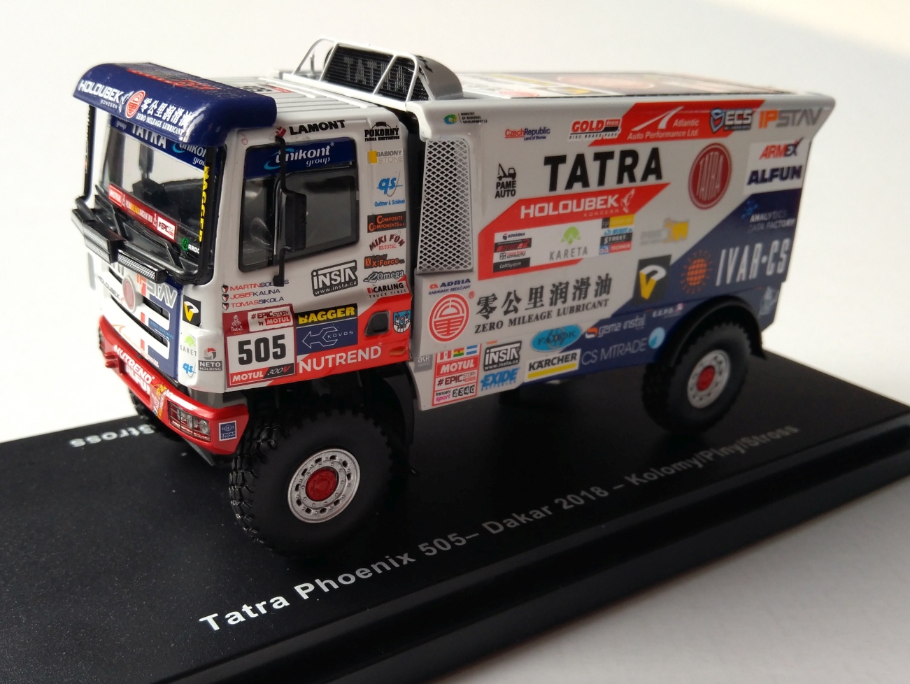 Tatra Phoenix 505 Kolomý Buggyra Team Dakar 2018 1:43 Scale Masters