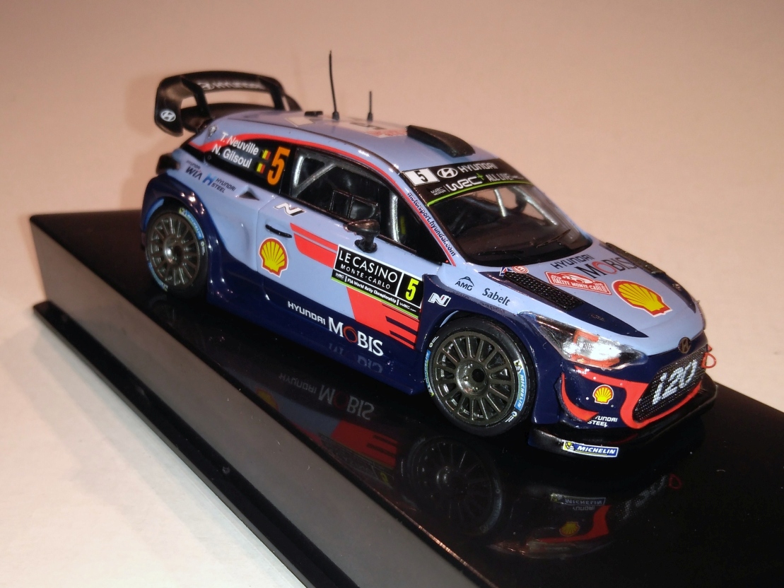 Hyundai i20 WRC, No.5 Neuville/Gilsoul WRC 2018 1:43 IXO