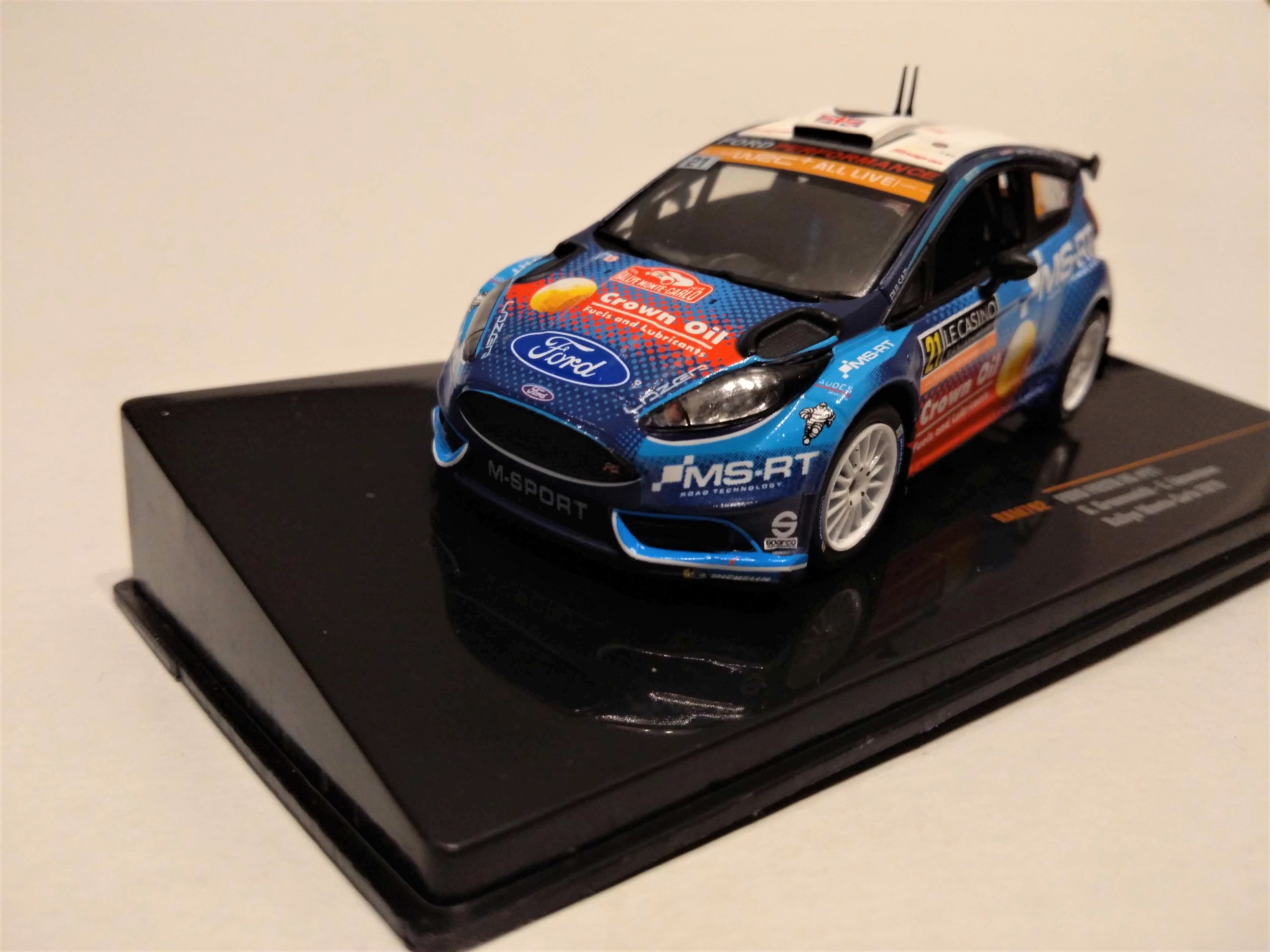 Ford Fiesta WRC, No.44, Greensmith, rallye Estonia 2020 1:43 IXO | Sběratelské modely aut