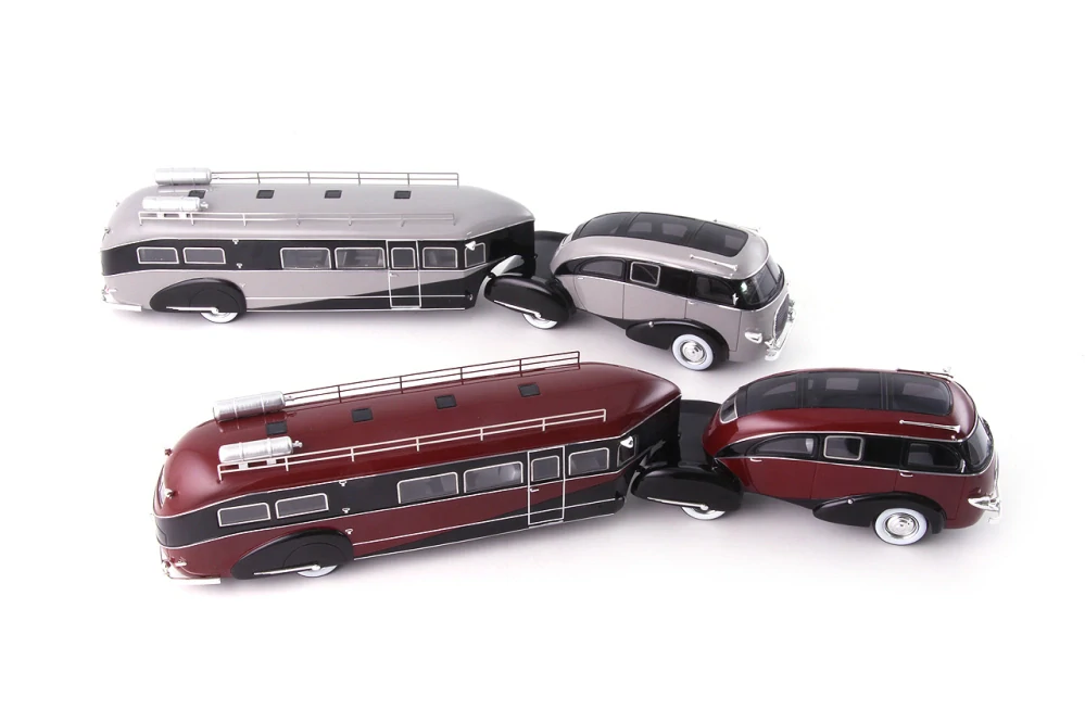 Zephir Land Yacht 1936 red / black 1:43 Autocult