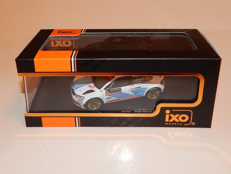 Škoda Fabia R5, No.31 1:43 IXO - BEZ TAŽNÉHO OKA