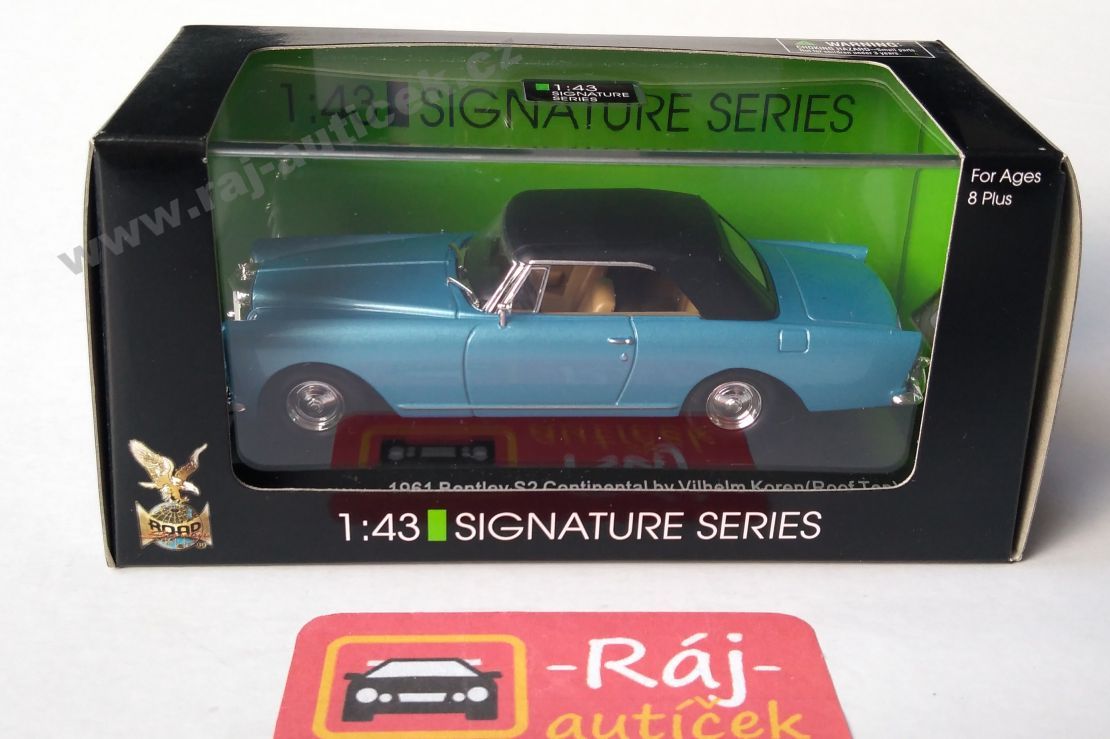 Bentley Continental S2 DHC by Vilhelm Koren 1:43 Lucky Die Cast