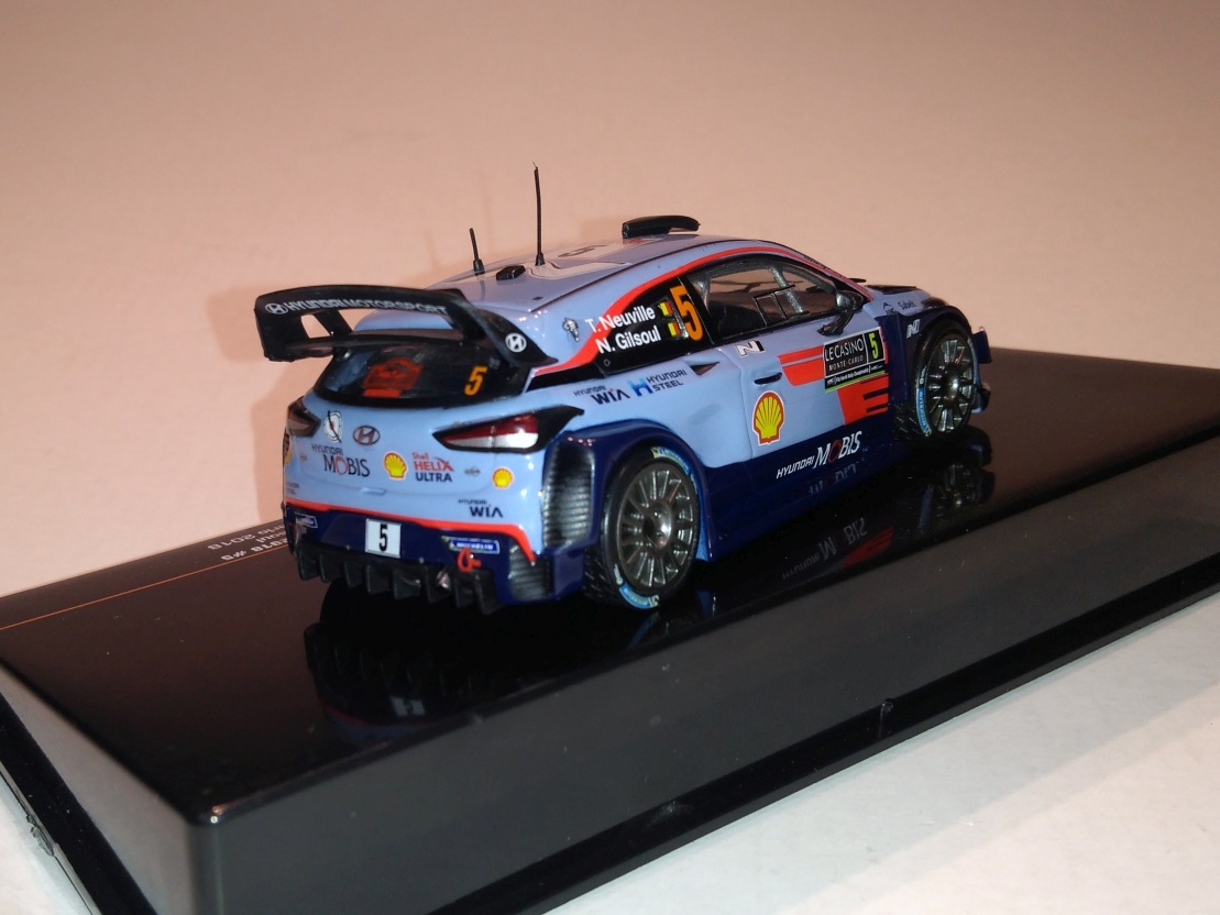 Hyundai i20 WRC, No.5 Neuville/Gilsoul WRC 2018 1:43 IXO
