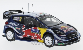 Ford Fiesta WRC no.2 Evans/Barritt, rallye Finsko 2018 1:43 IXO