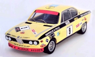 BMW 2800 CS, No.9, Joisten, 6h Nurburgring 1971 1:43 Trofeu