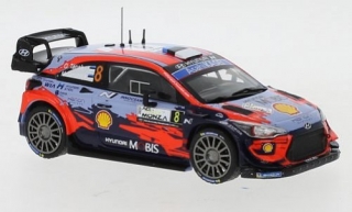 Hyundai i20 Coupe WRC no.8 Tanak, rallye Monza 2020 1:43 IXO