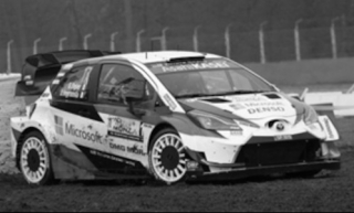 Toyota Yaris WRC, No.17 Ogier, rallye Monza 2020 1:43 IXO