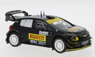 Citroen C3 WRC, No.21 Solberg, rallye Sardegna 2020 1:43 IXO