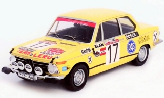 BMW 2002, No.17, Grunsteidl, Alpenfahrt 1973 1:43 Trofeu