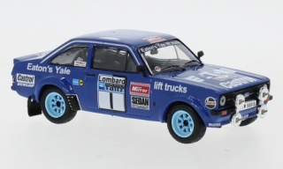 Ford Escort MK II, No.1, Mikkola, RAC rallye 1979 1:43 IXO