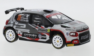 Citroen C3 Rally 2, No.30, Rossel, rallye Monte Carlo 2021 1:43 IXO