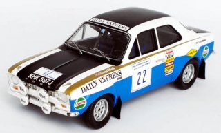 Ford Escort MK I RS 1600, No.22, Clark, RAC rallye 1970 1:43 Trofeu