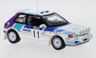 Mazda 323 GTX, No.11 Mikkola, 1000 Lakes rallye 1990 1:43 IXO