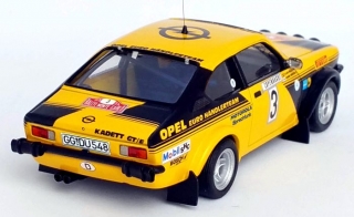 Opel Kadett GT/E Eurohändler Monte Carlo 76 No.3 Mikkola 1:43 Trofeu