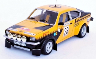 Opel Kadett GT/E Eurohändler Monte Carlo 76 No.28 Kulläng / Andersson 1:43 Trofeu