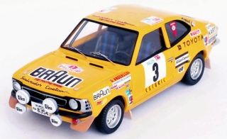 Toyota Corolla Braun 4th Portugal 74 No.3 Andersson / Hertz 1:43 Trofeu