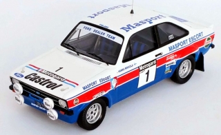 Ford Escort Mk2 Masport 1st New Zealand 1979 Mikkola / Hertz 1:43 Trofeu