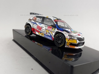 Škoda Fabia Rally 2 EVO, No.39, Cracco, Rallye Ypres 2021 1:43 IXO