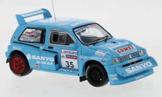 MG Metro 6R4, no.35, Rutheford, RAC rallye 1986 1:43 IXO