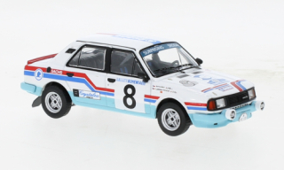 Škoda 130 L no.8, Křeček, rallye Bohemia 1988 1:43 IXO