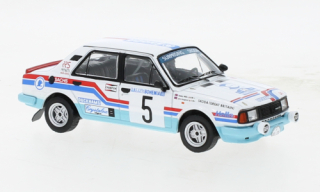 Škoda 130 L no.5, Haugland, rallye Bohemia 1988 1:43 IXO