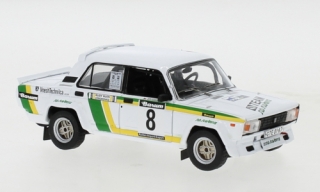 Lada 2105 VFTS, No.8, Blahna - Schovánek, Valašská Zima 1986 1:43 IXO
