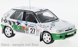 Škoda Felicia No.27, Triner, rallye Švédsko 1995 1:43 IXO