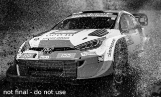 Toyota GR Yaris Rally1 No.1 WRC Safari Rally S.Ogier/B.Veillas 2022 1:43 IXO