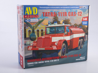 Tatra 111R CAS-12 hasiči STAVEBNICE 1:43 AVD