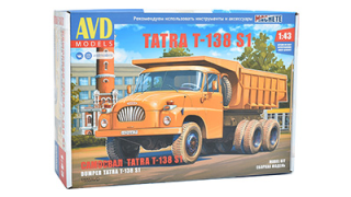Tatra T138 S1 dumper STAVEBNICE 1:43 AVD