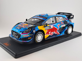 Ford Puma No.7 WRC1 Rallye Sweden P-L.Loubet/N.Gilsoul 2023 1:18 IXO