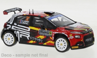 Citroen C3 No.24 WRC2 Rally Monte Carlo S.Lefebvre/A.Malfoy 2023 1:43 IXO