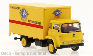 Bedford TK box-wagon Visser auto Service 1. Version 1971 1:87 Brekina