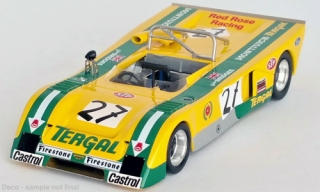 Chevron B21, RHD, No.27, Vila Real, J.Bridges, 1974 1:43 Trofeu