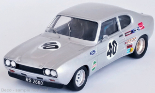Ford Capri MK I 2600 RS, No.40, Silverstone, G.Birrell, 1971 1:43 Trofeu