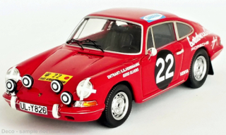 Porsche 911 T, No.22, Safari Rallye, E.Herrmann/G.Elvers, 1968 1:43 Trofeu