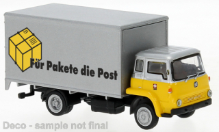 Bedford TK box-wagon, PTT (CH) , 2. Version, 1971 1:87 Brekina