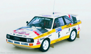 Audi sport quattro, No.6, HB Audi team, HB, Rallye WM, RAC Rallye, M.Mouton/F.Pons, 1984 1:43 Trofeu