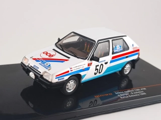 Škoda Favorit 136L, No.50, Berger, rallye Bohemia 1989 1:43 IXO